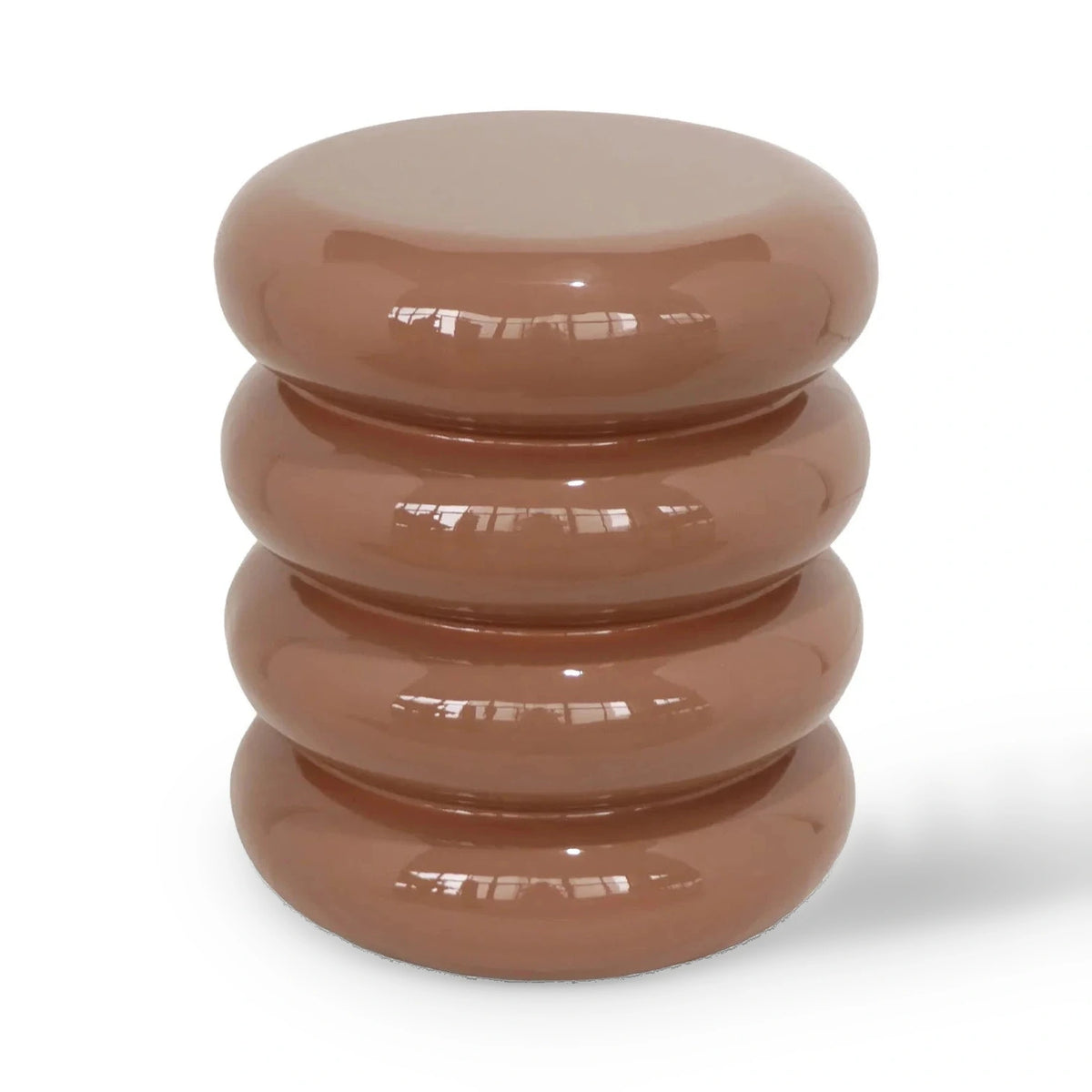 Richmond Interiors Indie Mocha Mousse Resin Side Table