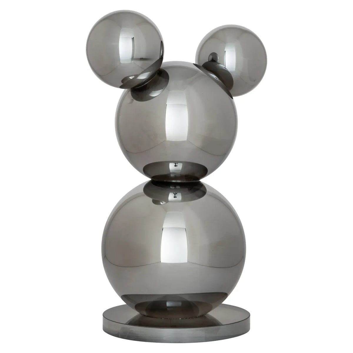 Richmond Interiors Beary Silver Crystal Decorative Object