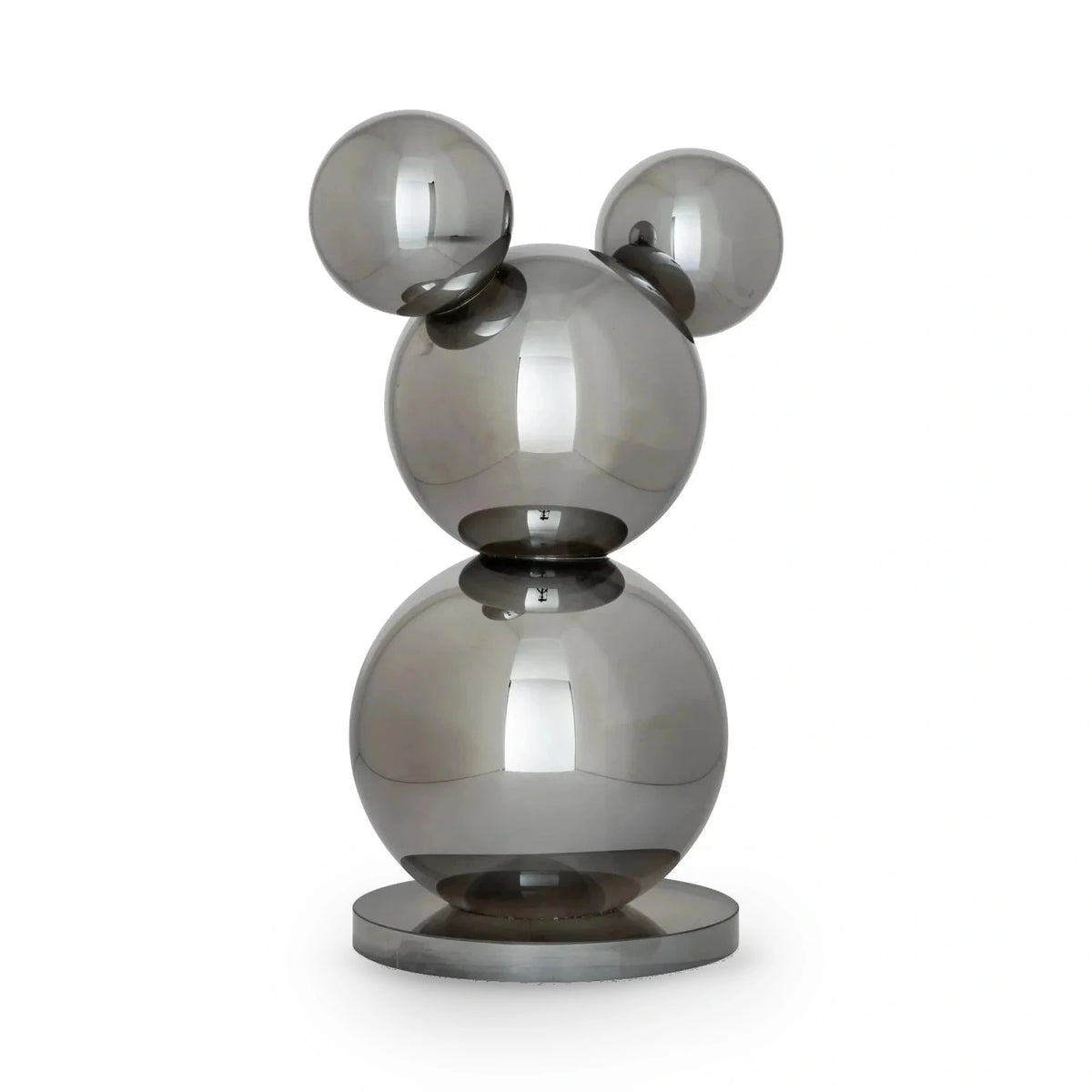 Richmond Interiors Beary Silver Crystal Decorative Object