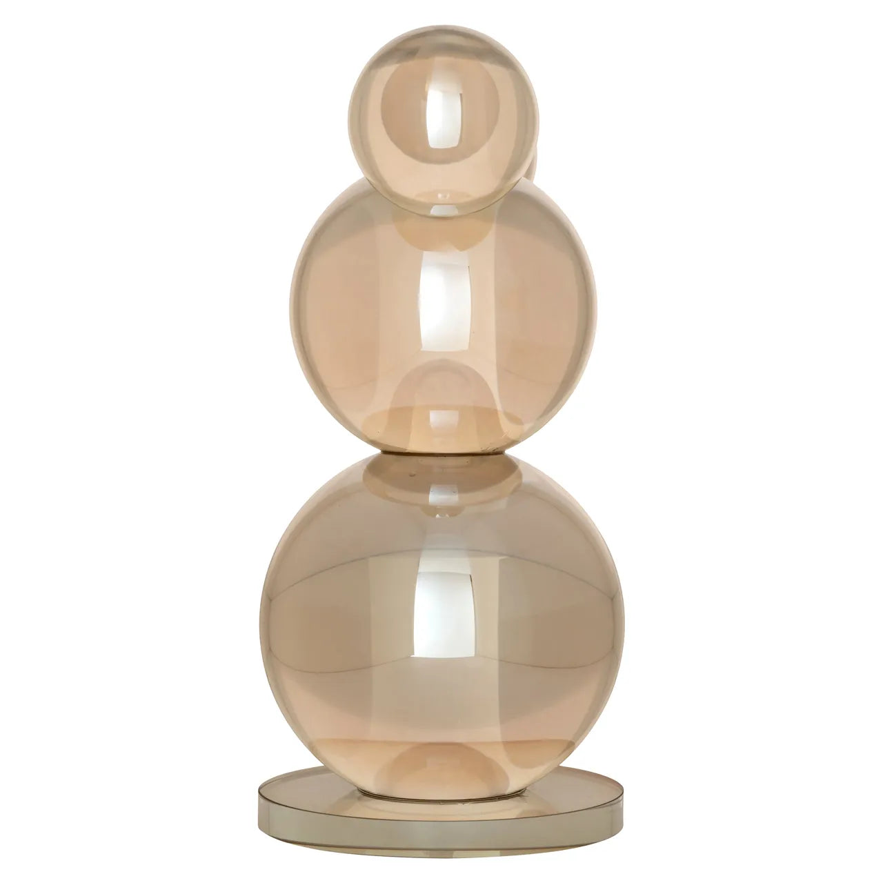 Richmond Interiors Ted Champagne Gold Crystal Decorative Object