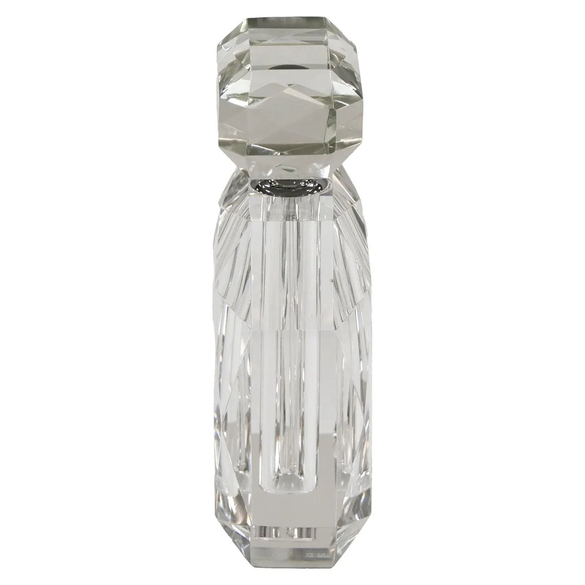 Richmond Interiors Khloe Clear Transparent Crystal Perfume Bottle