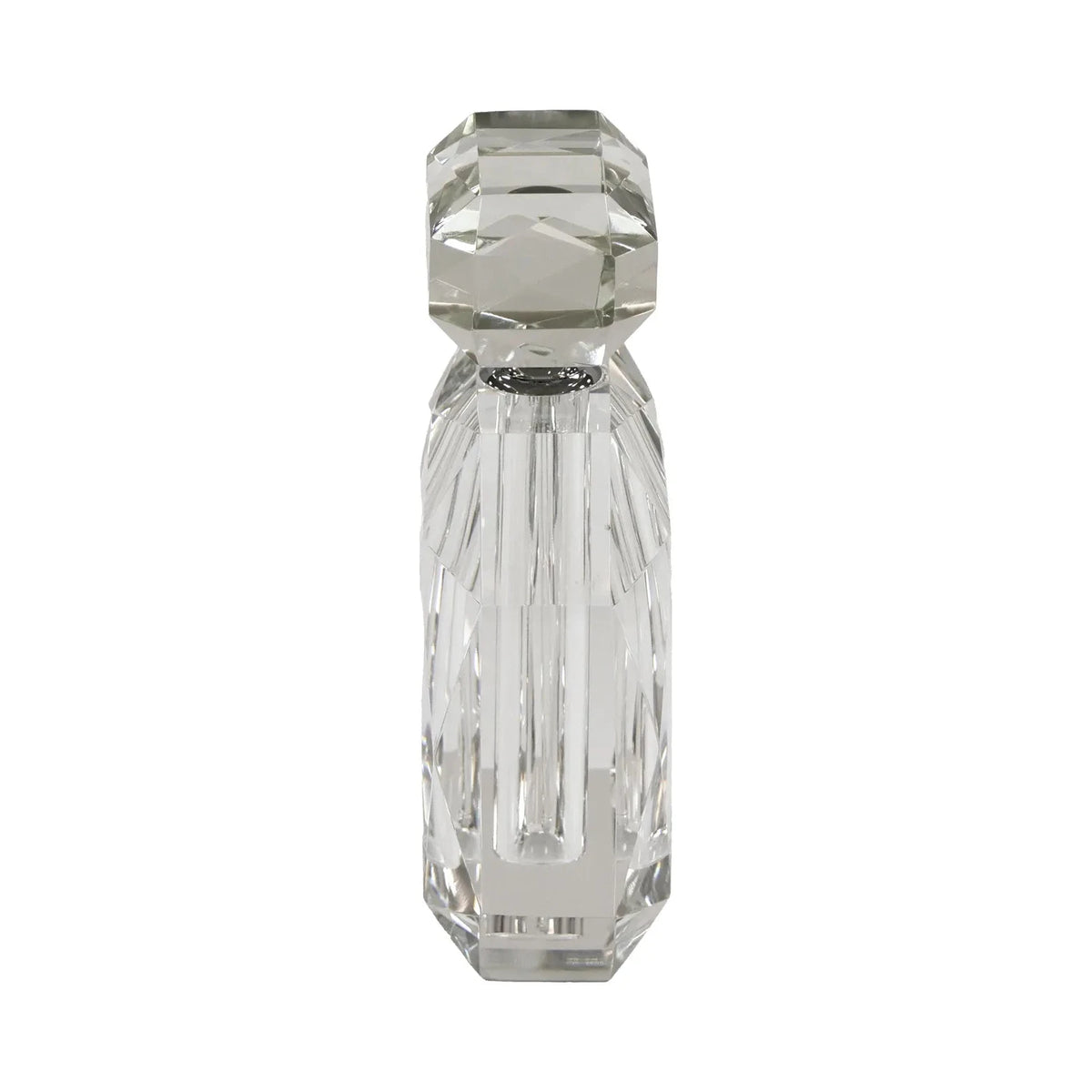Richmond Interiors Khloe Clear Transparent Crystal Perfume Bottle
