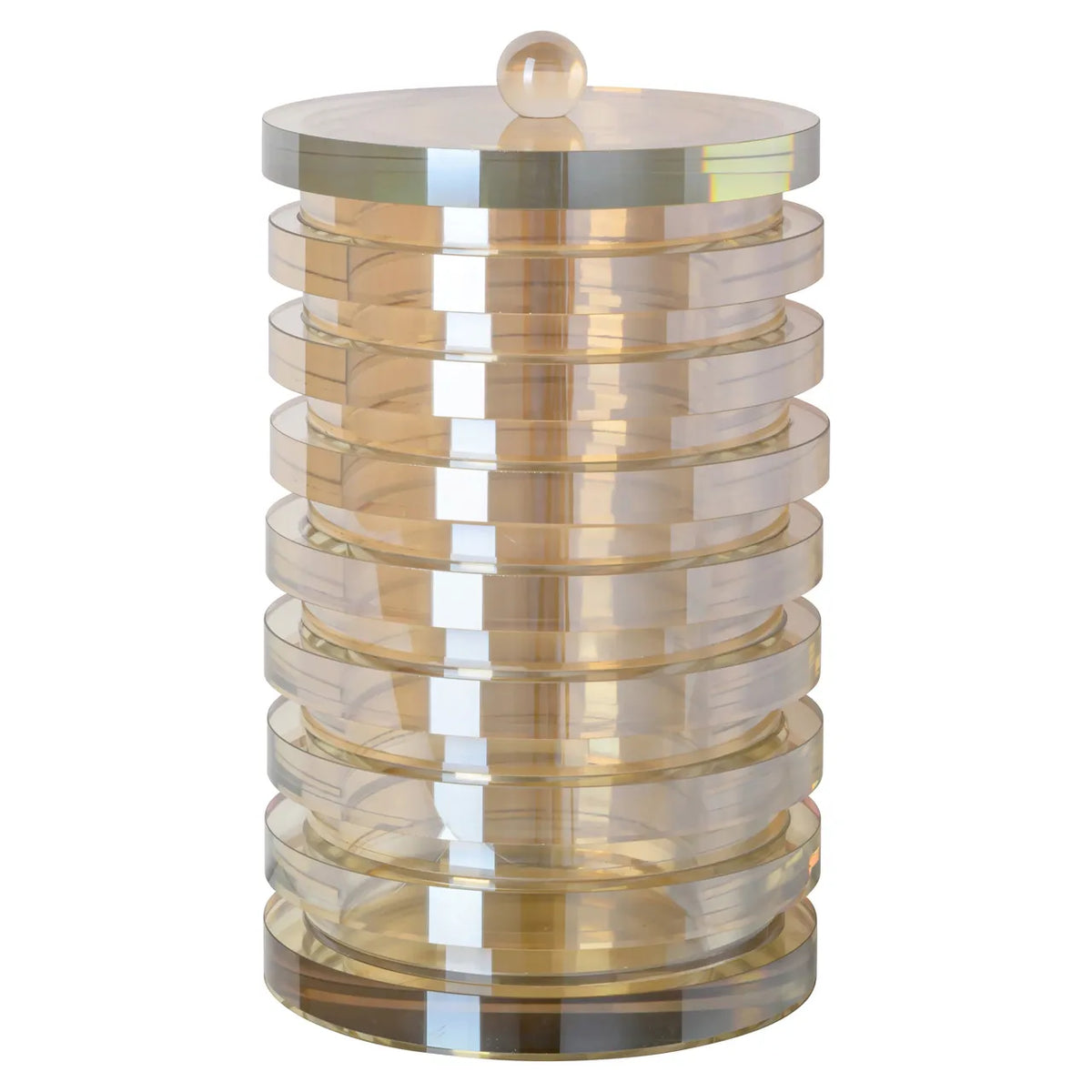 Richmond Interiors Joann Amber Crystal Storage Box
