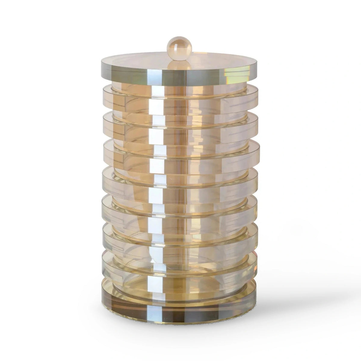 Richmond Interiors Joann Amber Crystal Storage Box