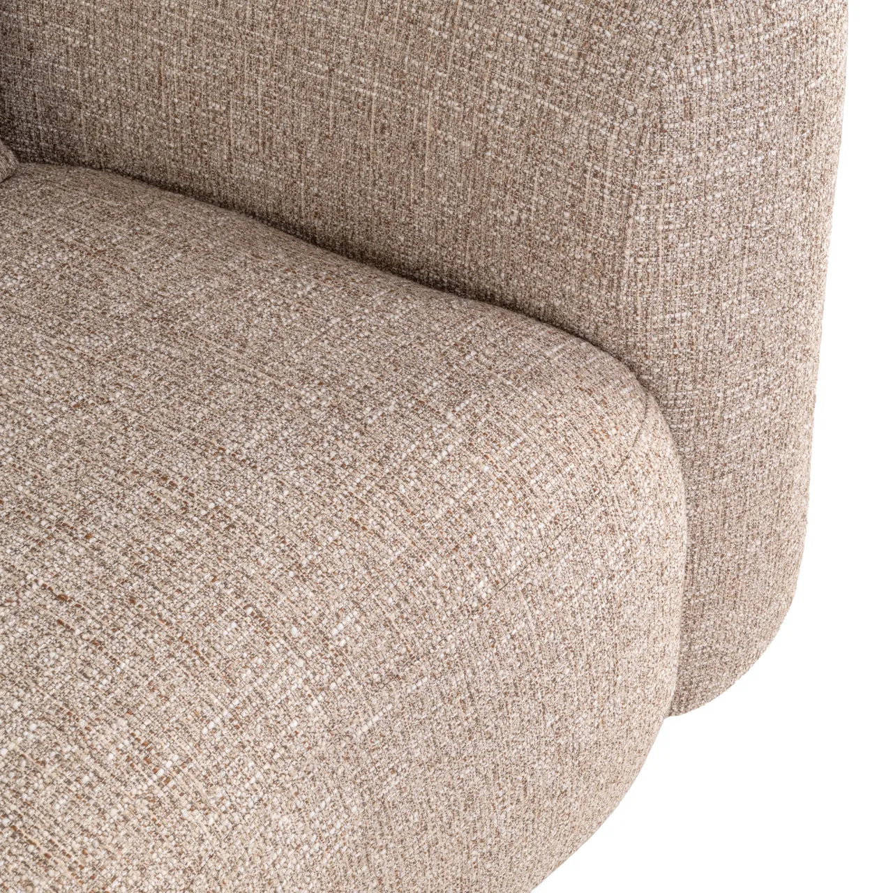 Richmond Interiors Luxandra Sand Tweed Armchair