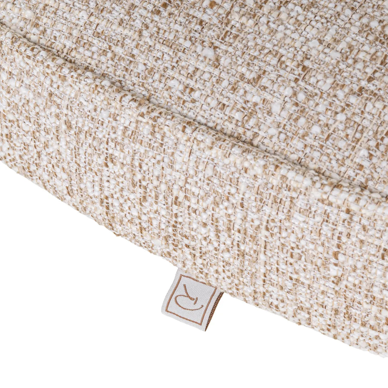 Richmond Interiors Mori Cream Tweed Dining Chair