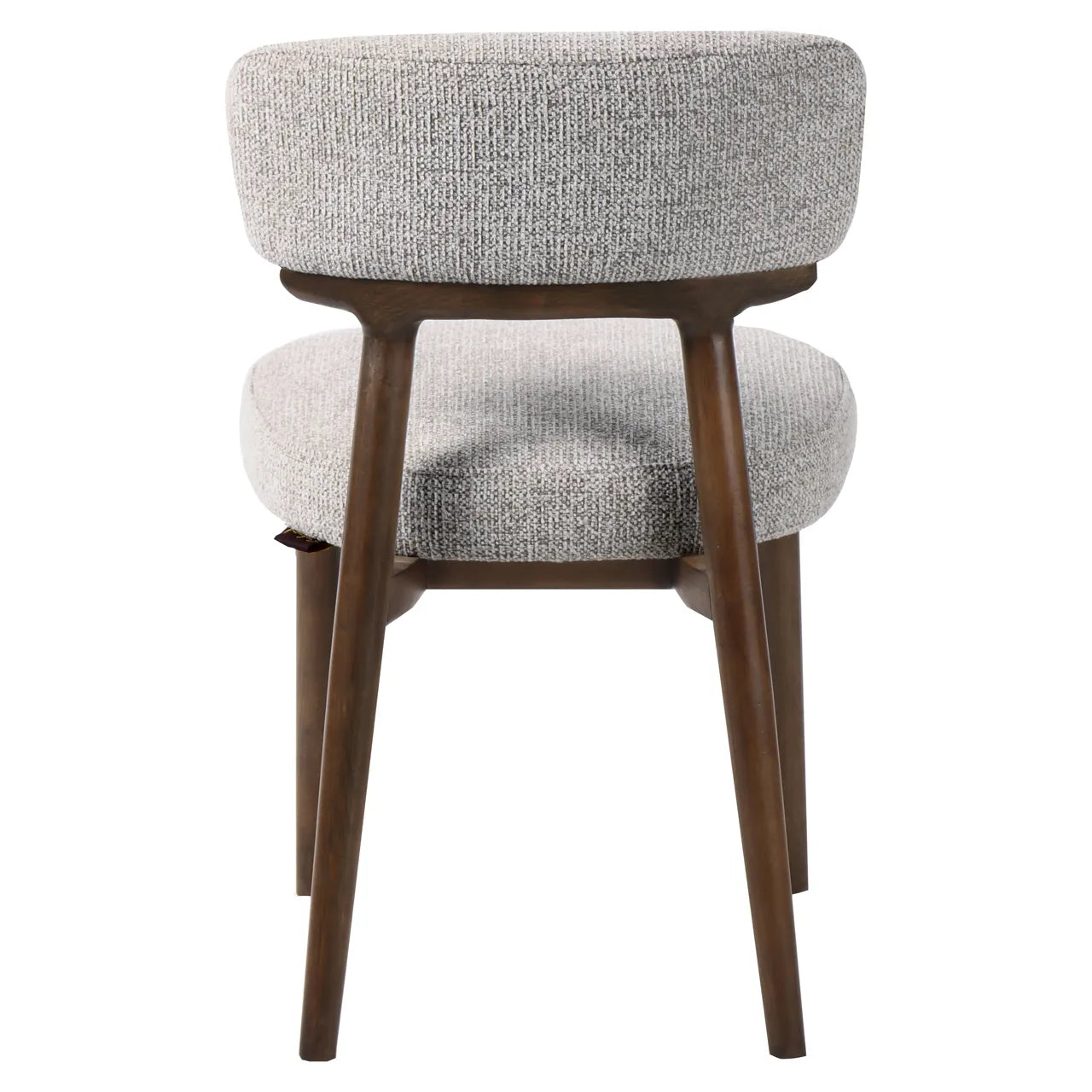 Richmond Interiors Set of 2 Basker Taupe Boucle Dining Chairs