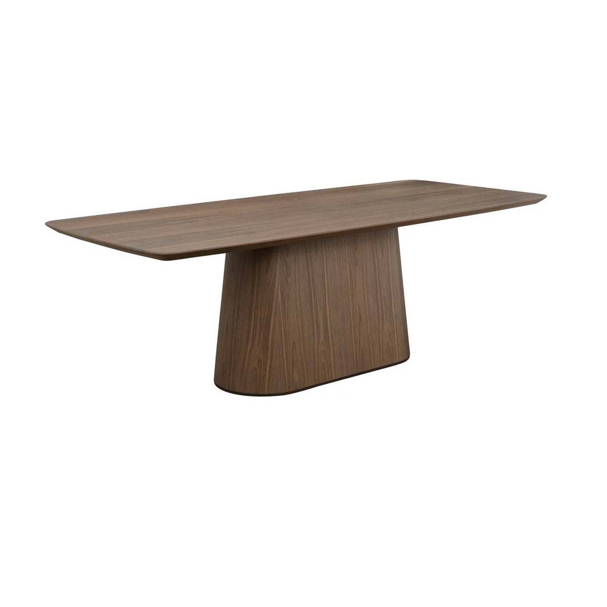 Richmond Interiors Windsor Walnut Brown Wood Dining Table 190cm