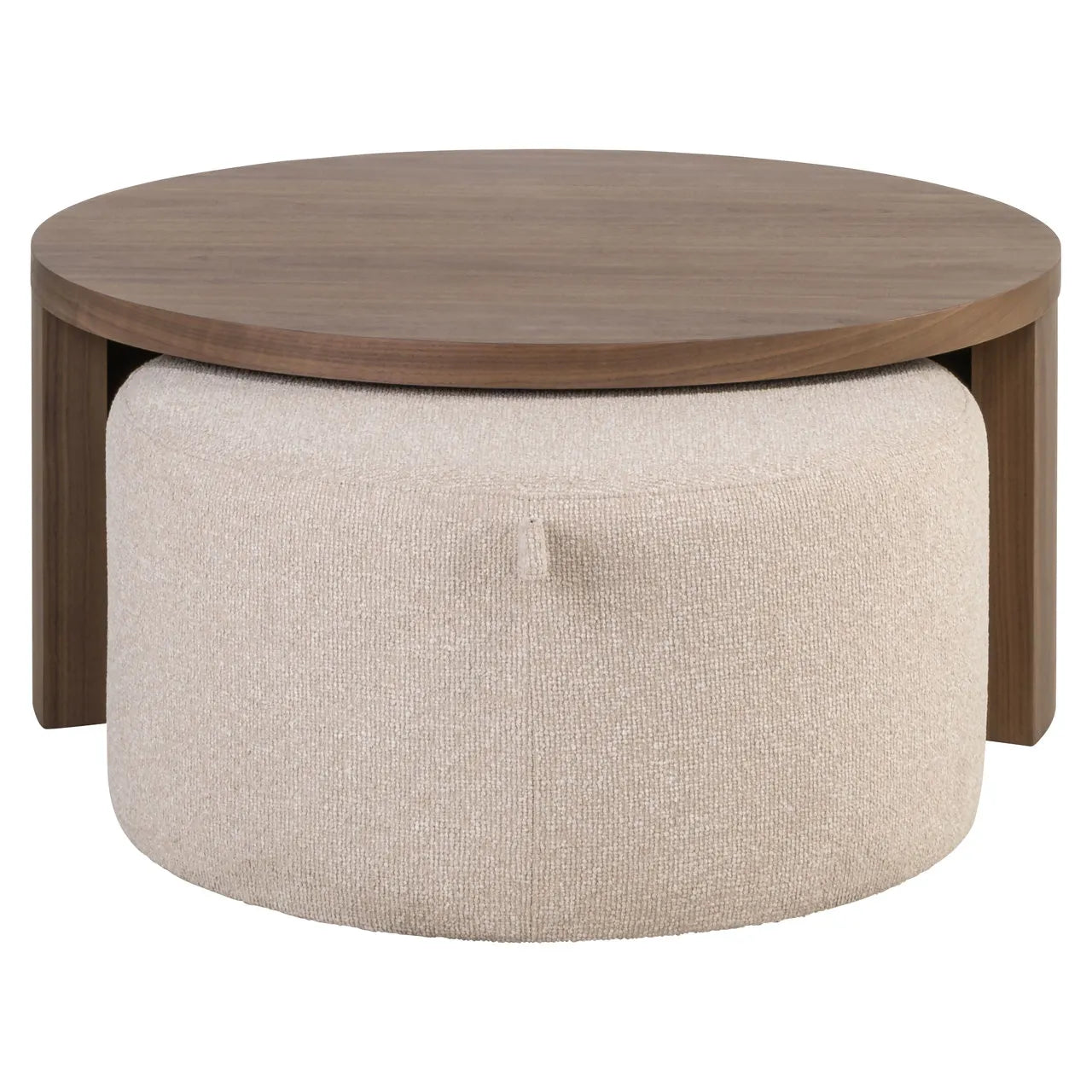 Richmond Interiors Set of 2 Windsor Walnut Brown Wood Lodge Desert Coffee Tables