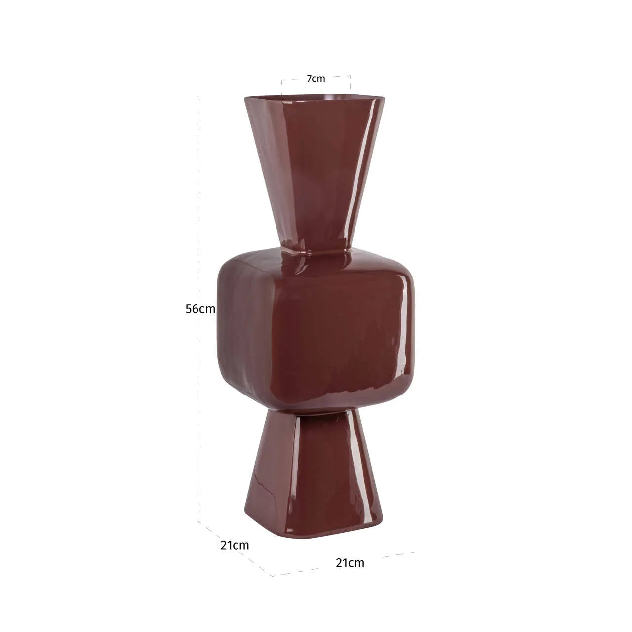 Richmond Interiors Lane Sable Brown Vase