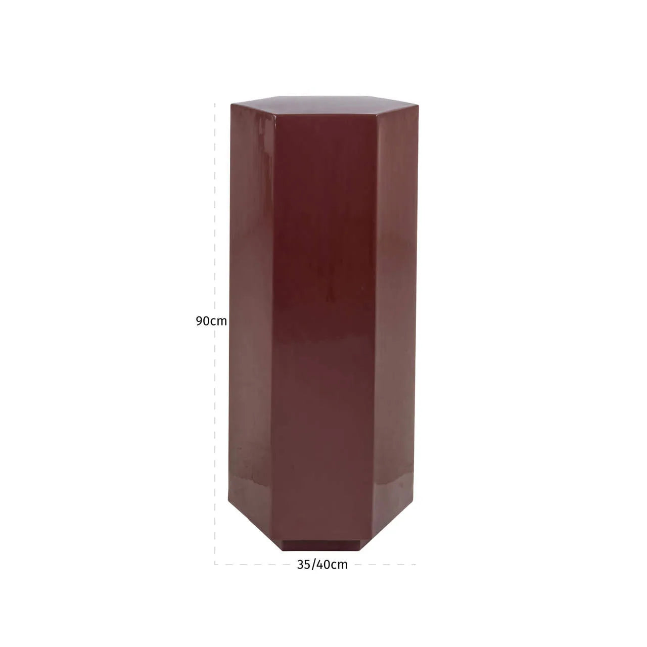 Richmond Interiors Lora Sable Brown Decorative Column