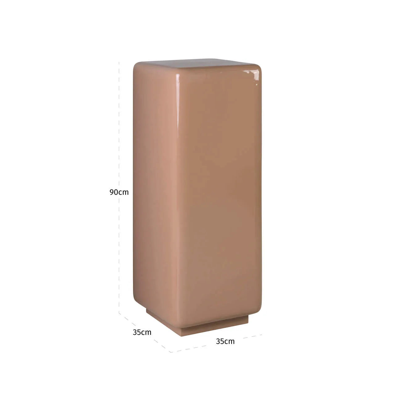 Richmond Interiors Clair Mocha Mousse Decorative Column