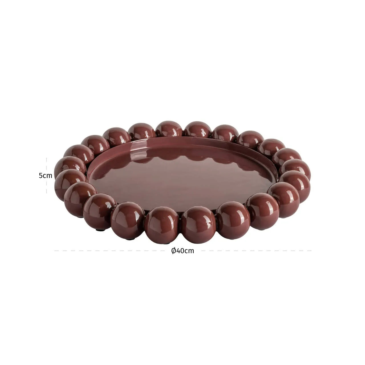 Richmond Interiors Martha Sable Brown Tray
