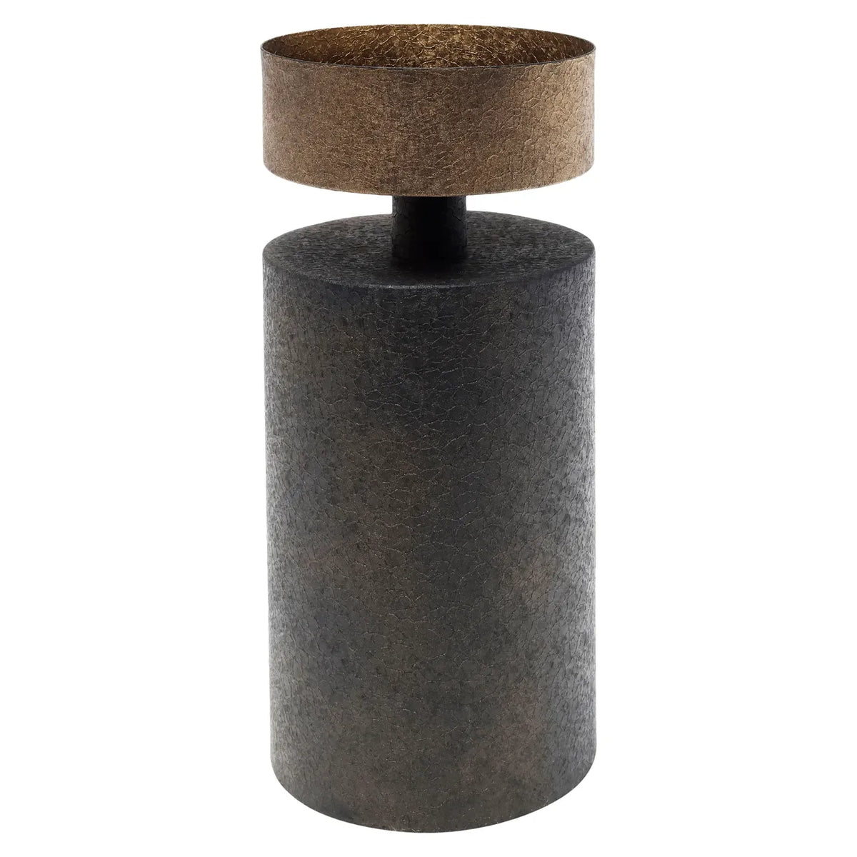 Richmond Interiors Harlow Antique Brass Candle Holder Small
