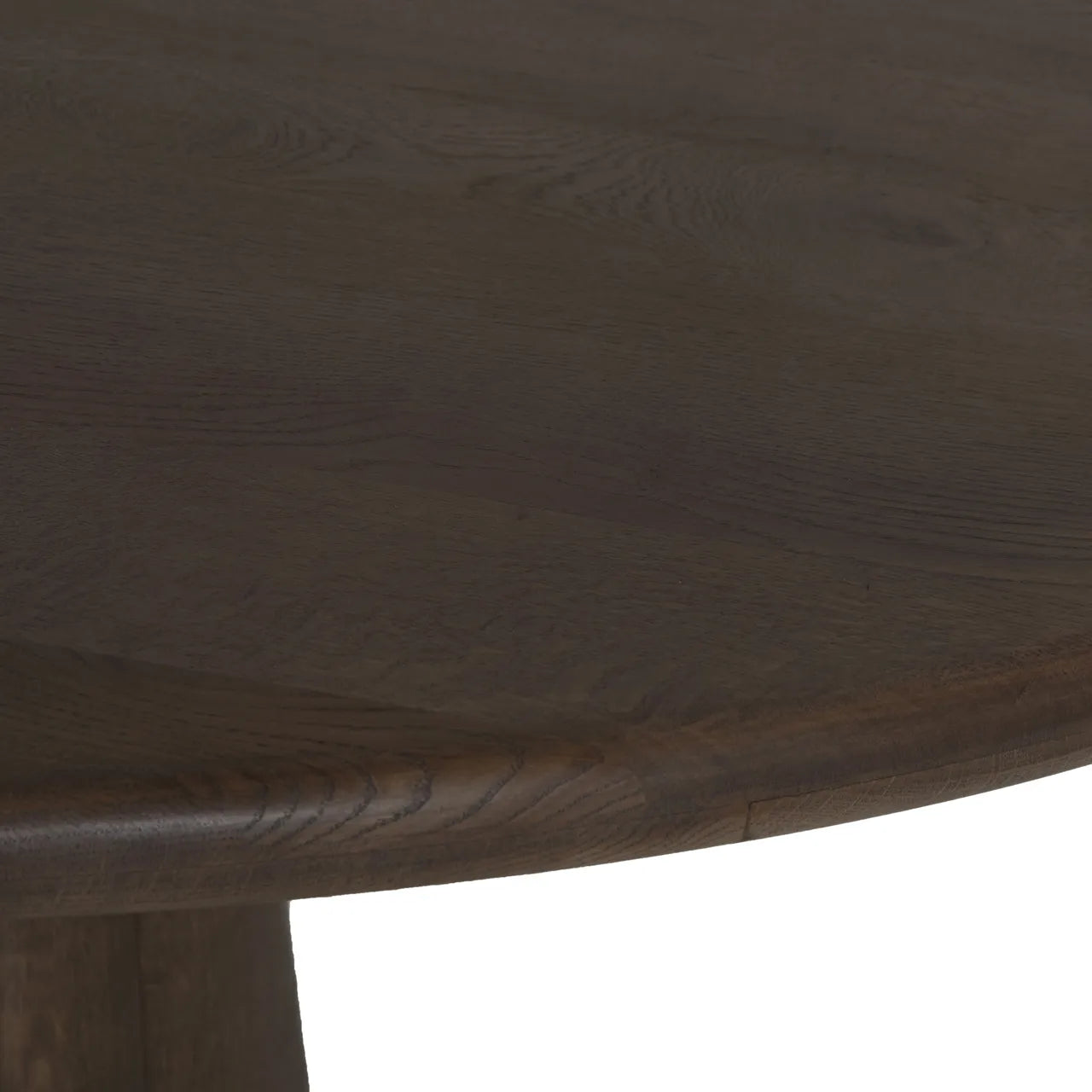 Richmond Interiors Harper Smoked Charcoal Morchana Marble & Oak Dining Table