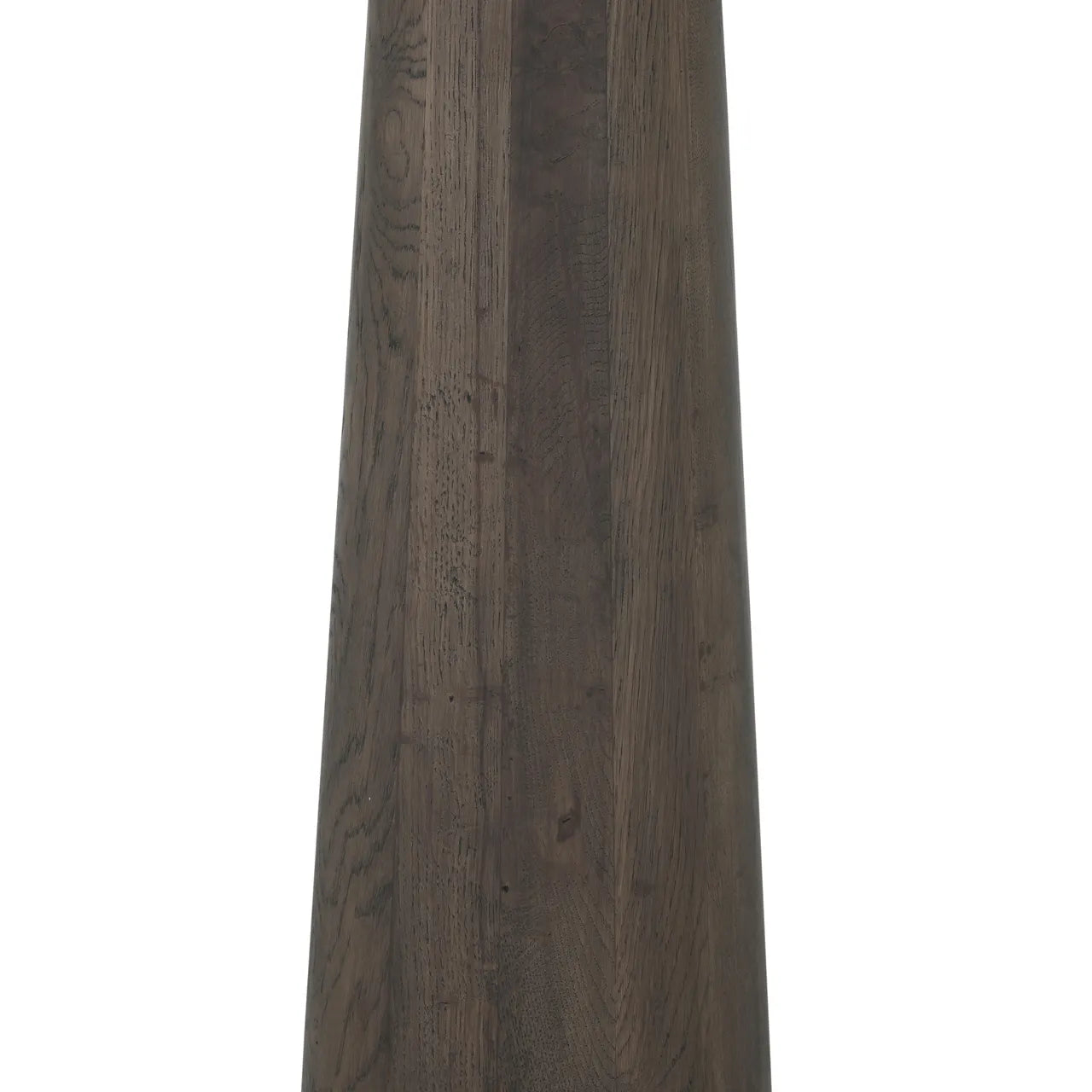 Richmond Interiors Harper Smoked Charcoal Morchana Marble & Oak Bar Table