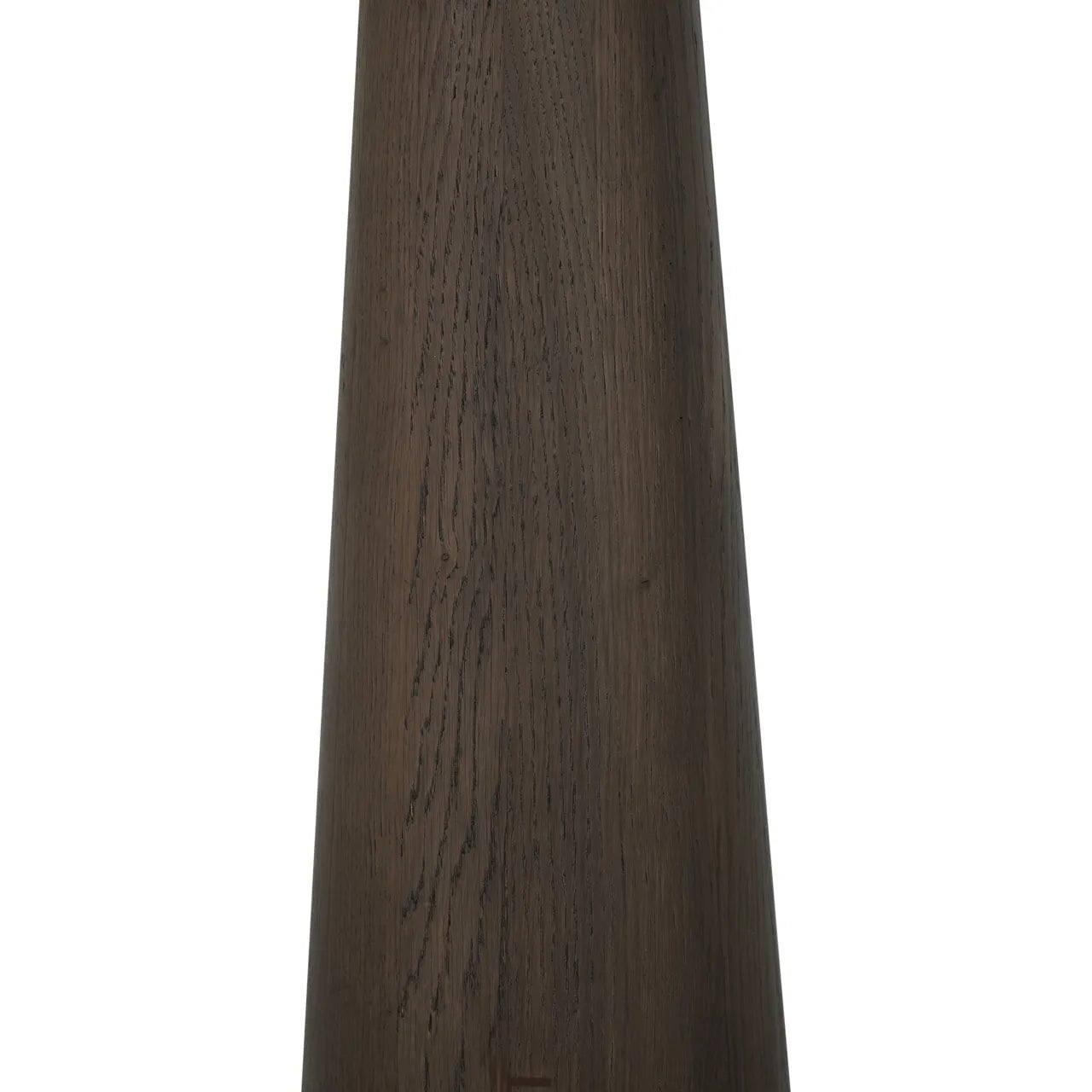 Richmond Interiors Harper Smoked Charcoal Morchana Marble & Oak Counter Table