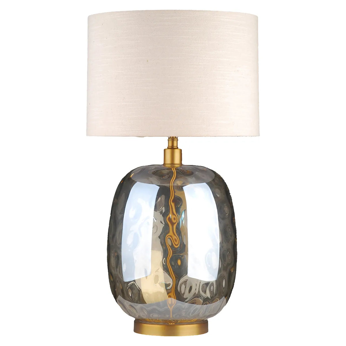Richmond Interiors Ember Amber Glass Table Lamp