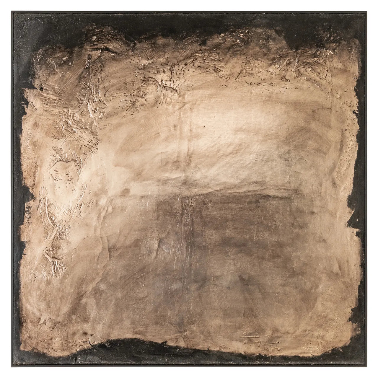 Richmond Interiors Rival Gold Hessian Wall Art