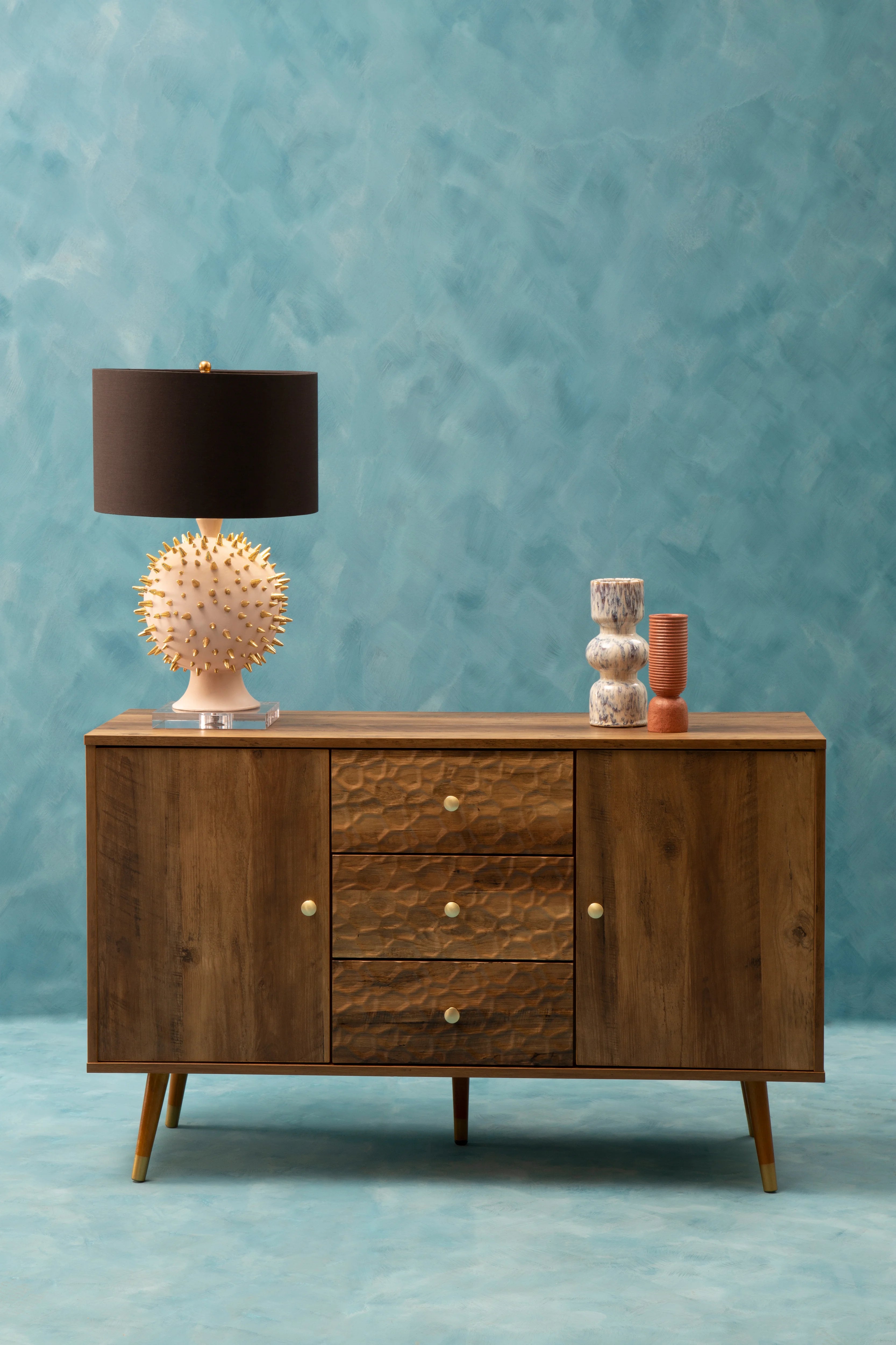 Avion Natural Brown Wood Sideboard