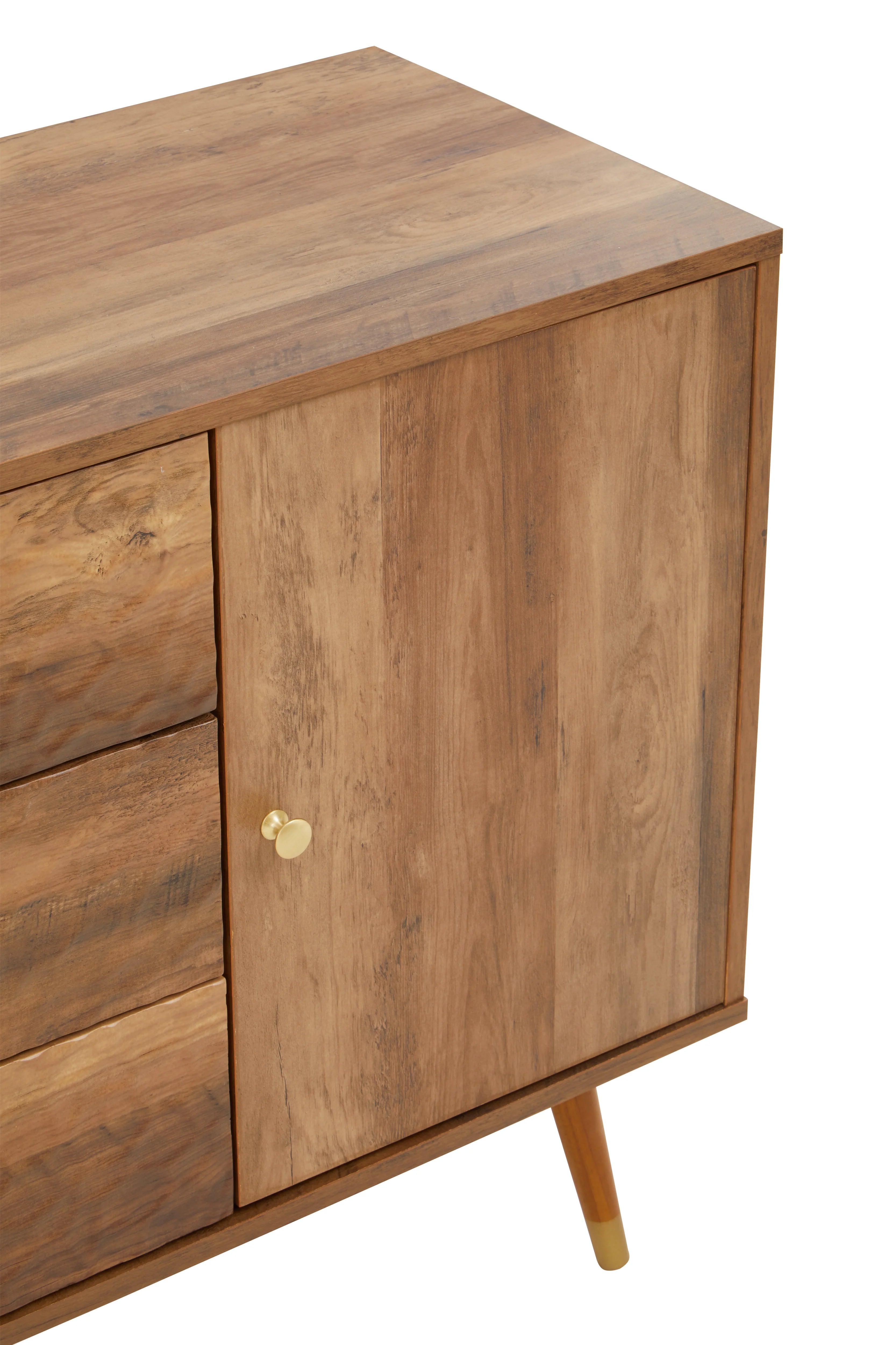 Avion Natural Brown Wood Sideboard