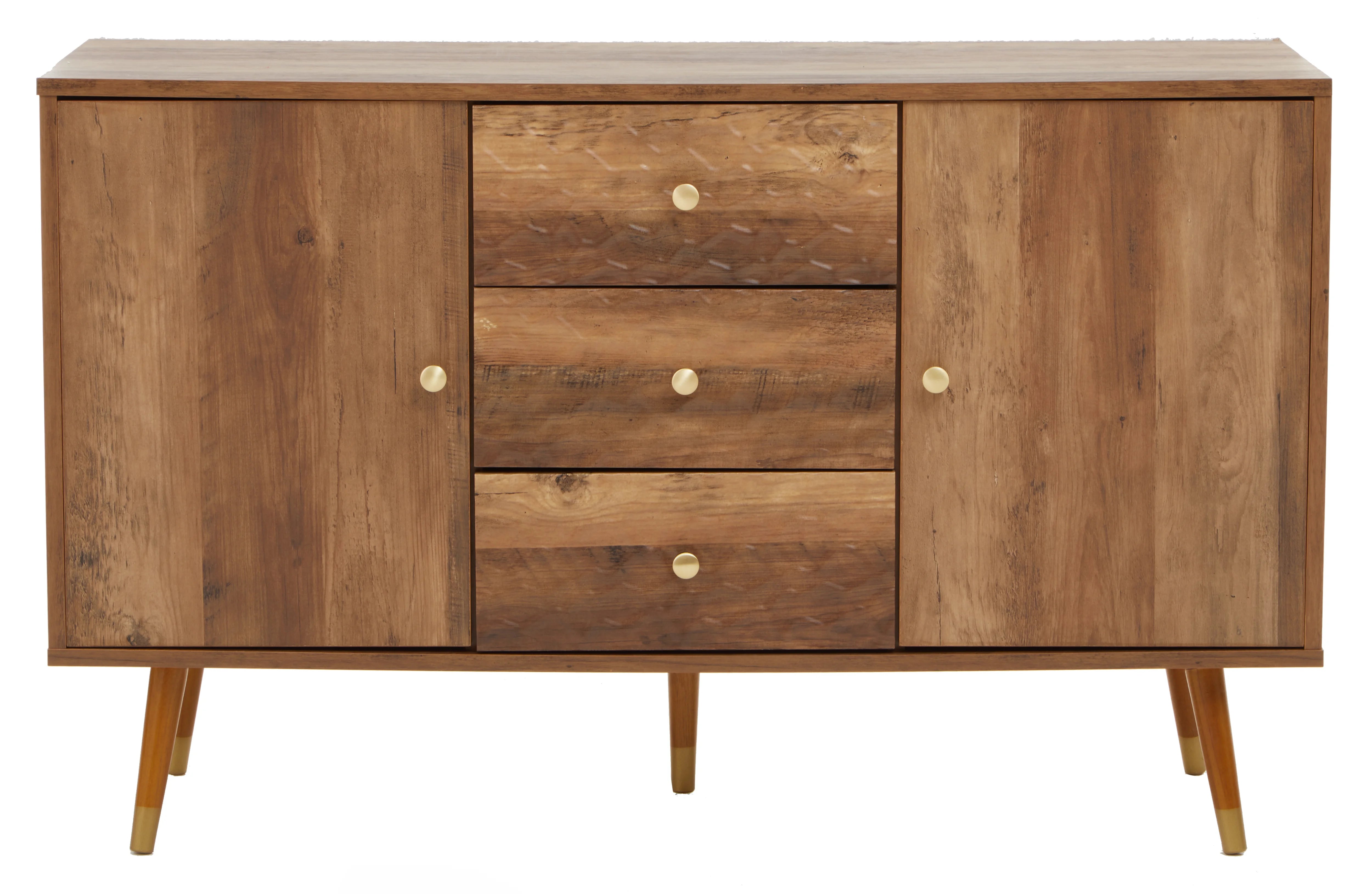 Avion Natural Brown Wood Sideboard