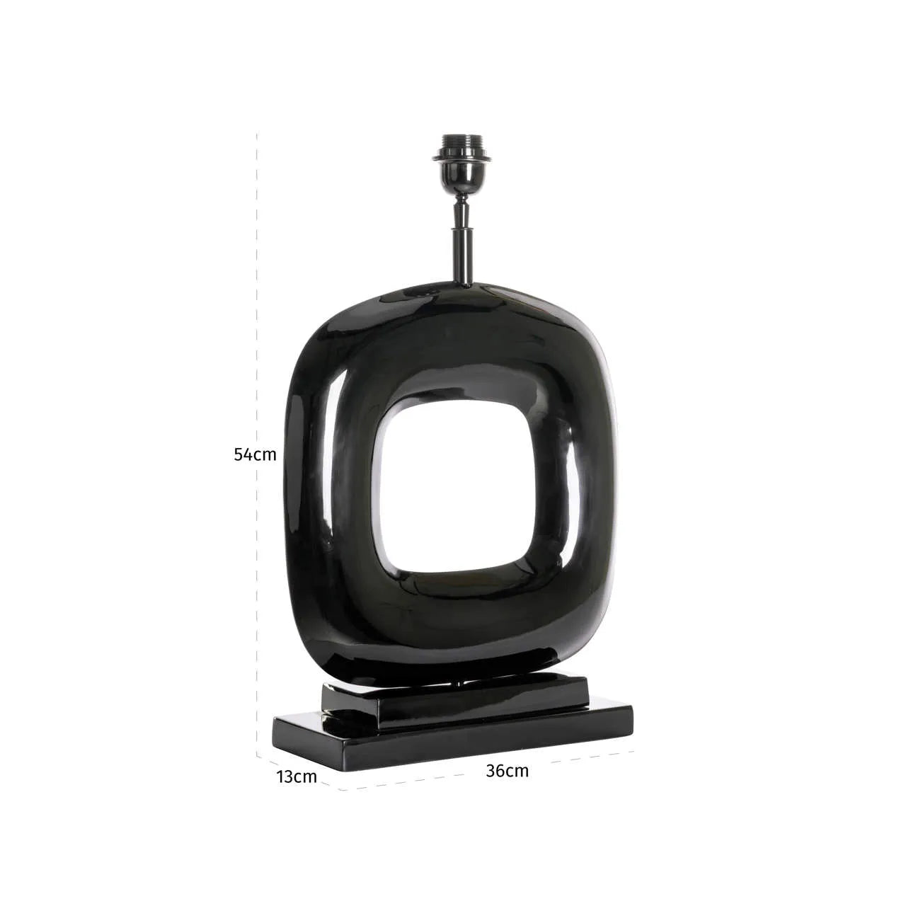 Richmond Interiors Rave Black Table Lamp