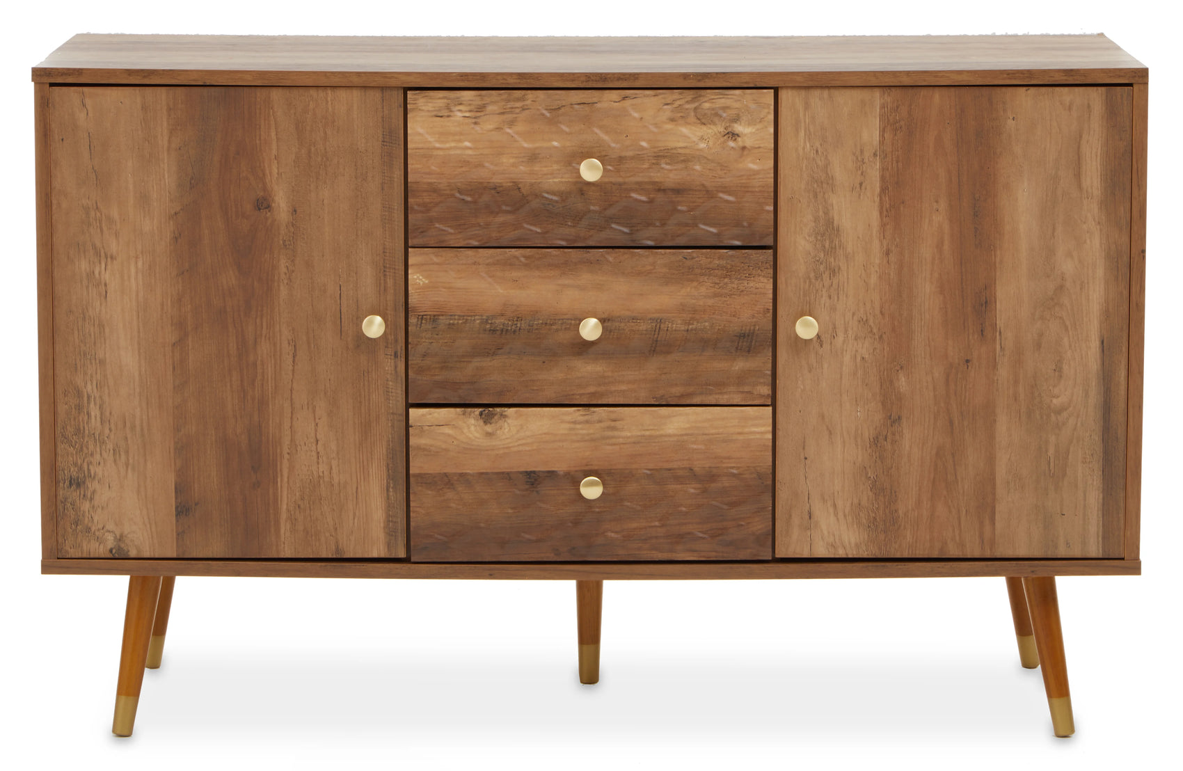 Avion Natural Brown Wood Sideboard