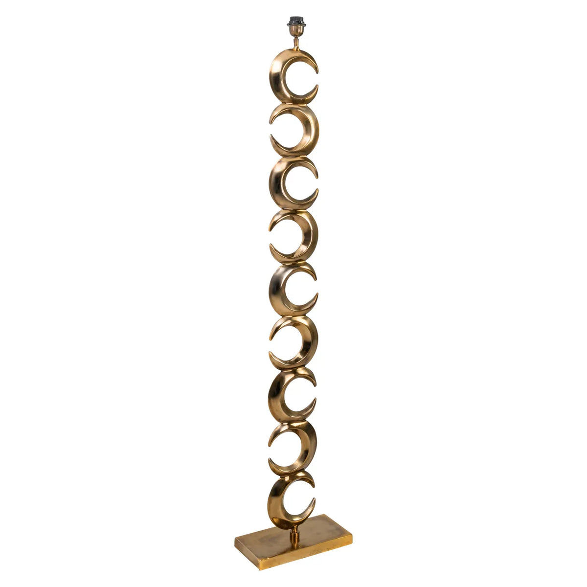 Richmond Interiors Amina Antique Brass Floor Lamp