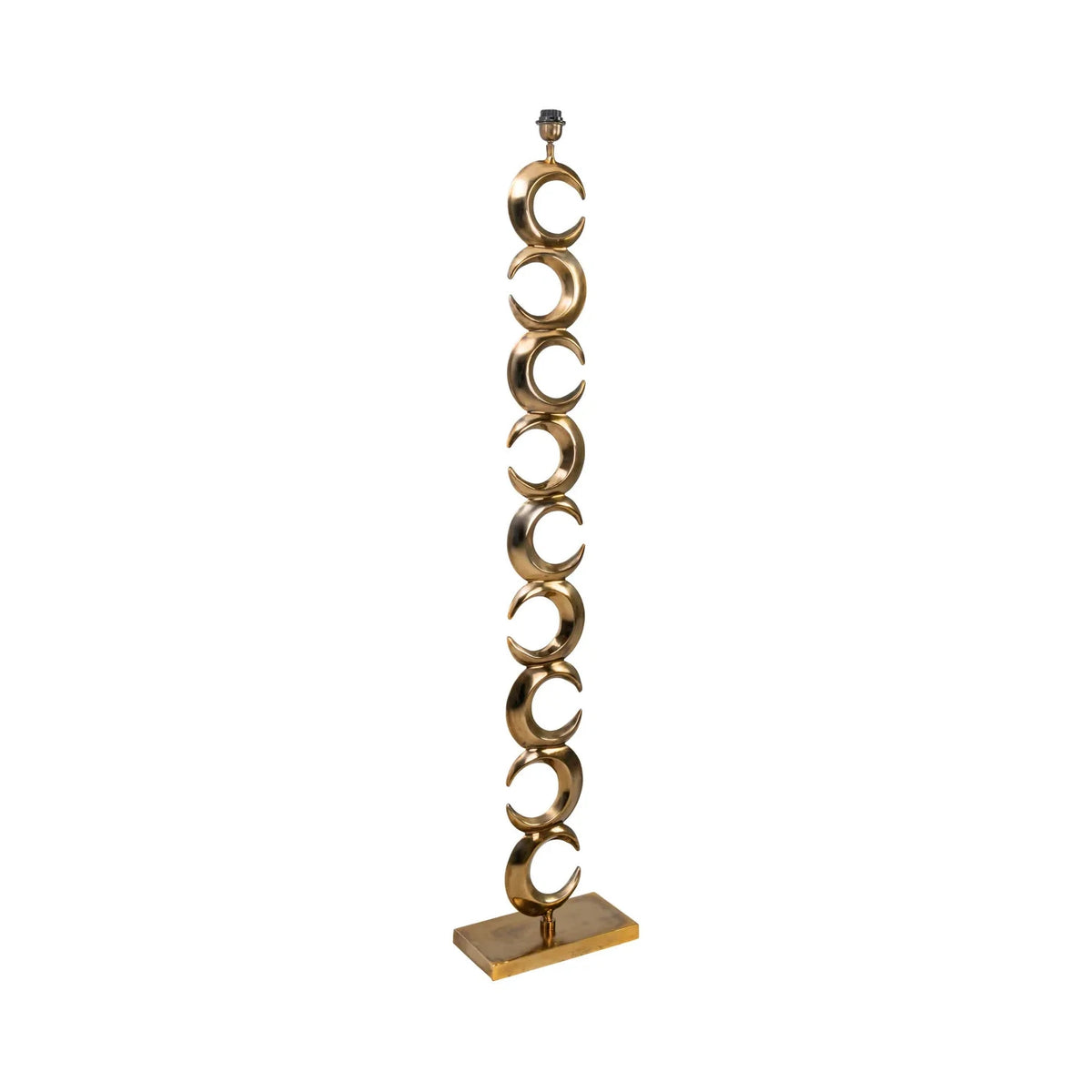 Richmond Interiors Amina Antique Brass Floor Lamp
