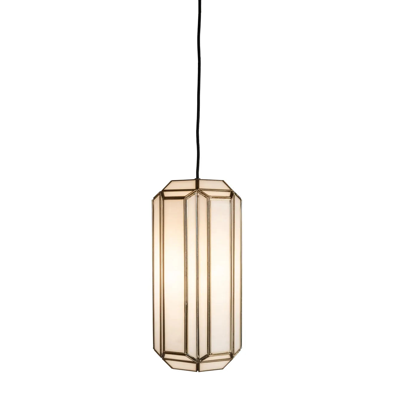 Richmond Interiors Elona Antique Brass Glass Chandelier