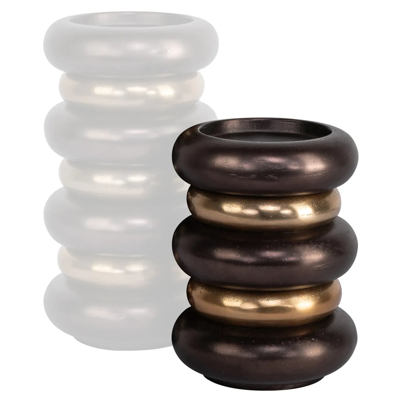 Richmond Interiors Eve Bronze Candle Holder Small