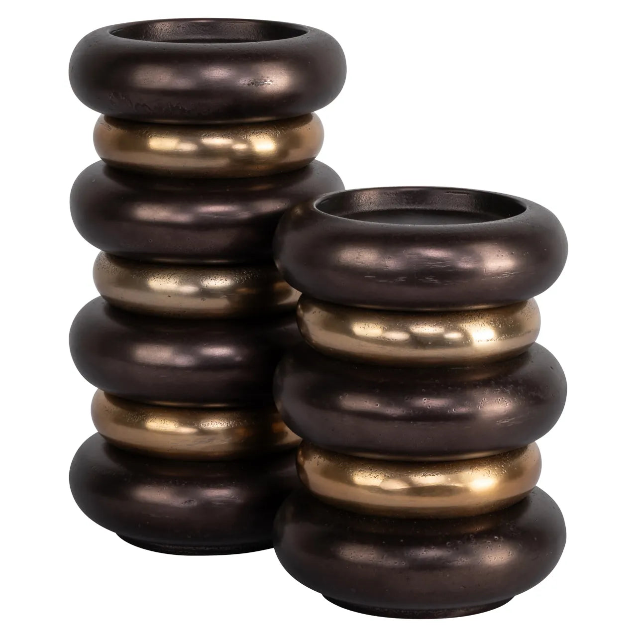 Richmond Interiors Eve Bronze Candle Holder Small