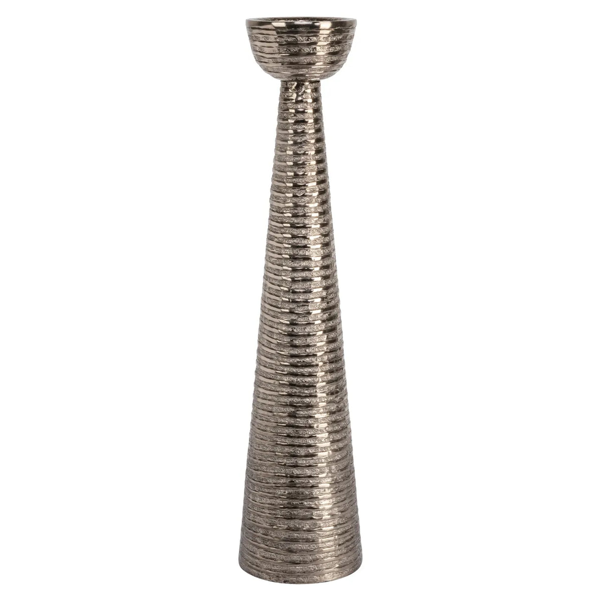 Richmond Interiors Jola Antique Brass Candle Holder Large