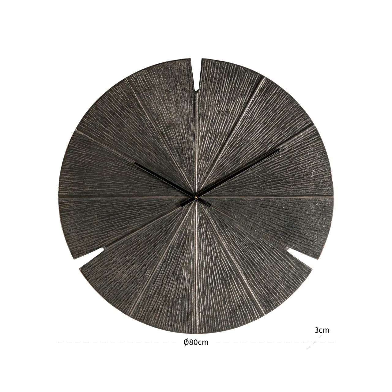 Richmond Interiors Blaise Bronze Wall Clock