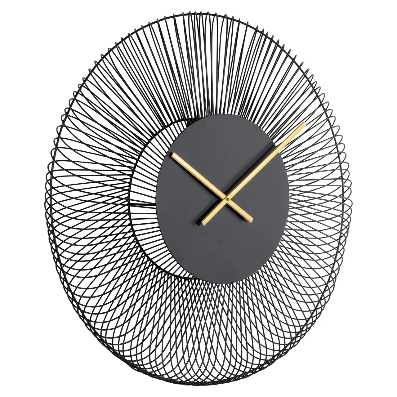 Richmond Interiors Blunt Black Wall Clock