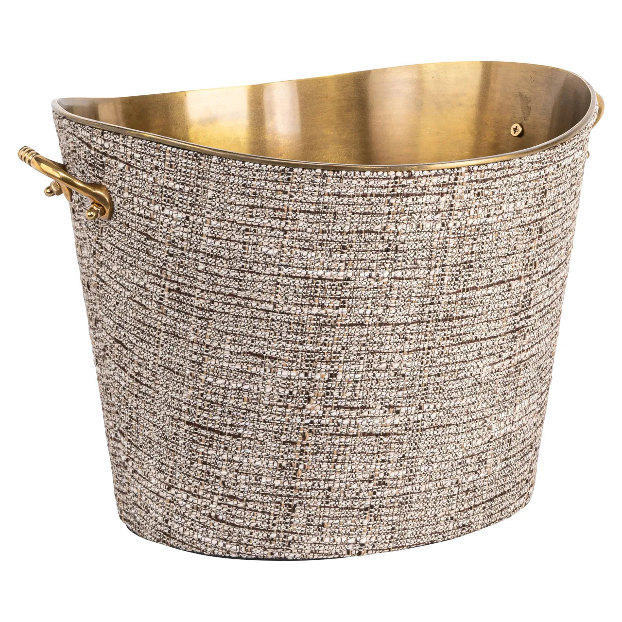 Richmond Interiors Brady Beige Fabric Champagne Cooler