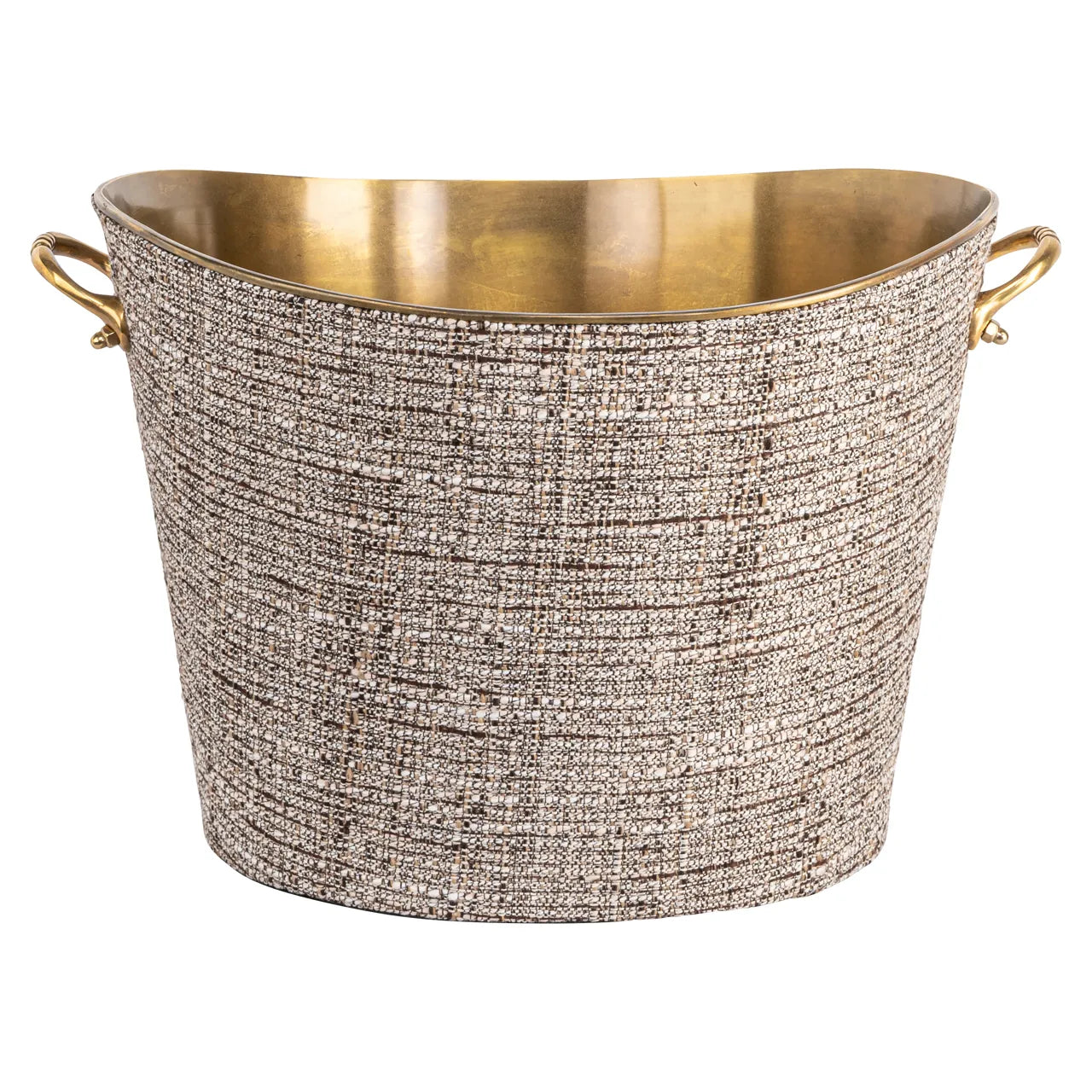 Richmond Interiors Brady Beige Fabric Champagne Cooler