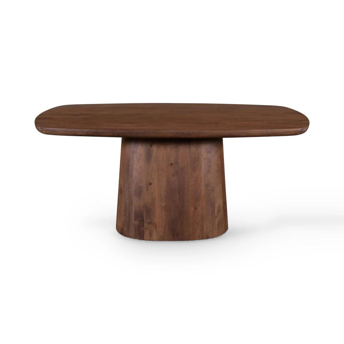 Richmond Interiors Baldwin Spice Brown Mango Wood Dining Table