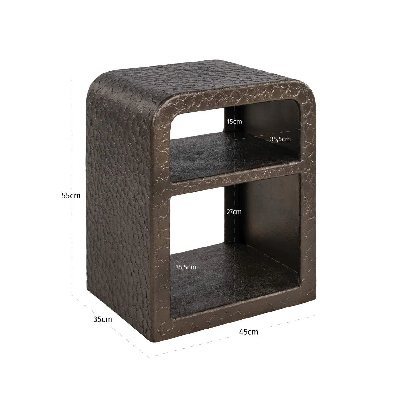Richmond Interiors Dorma Brunzae Bedside Table