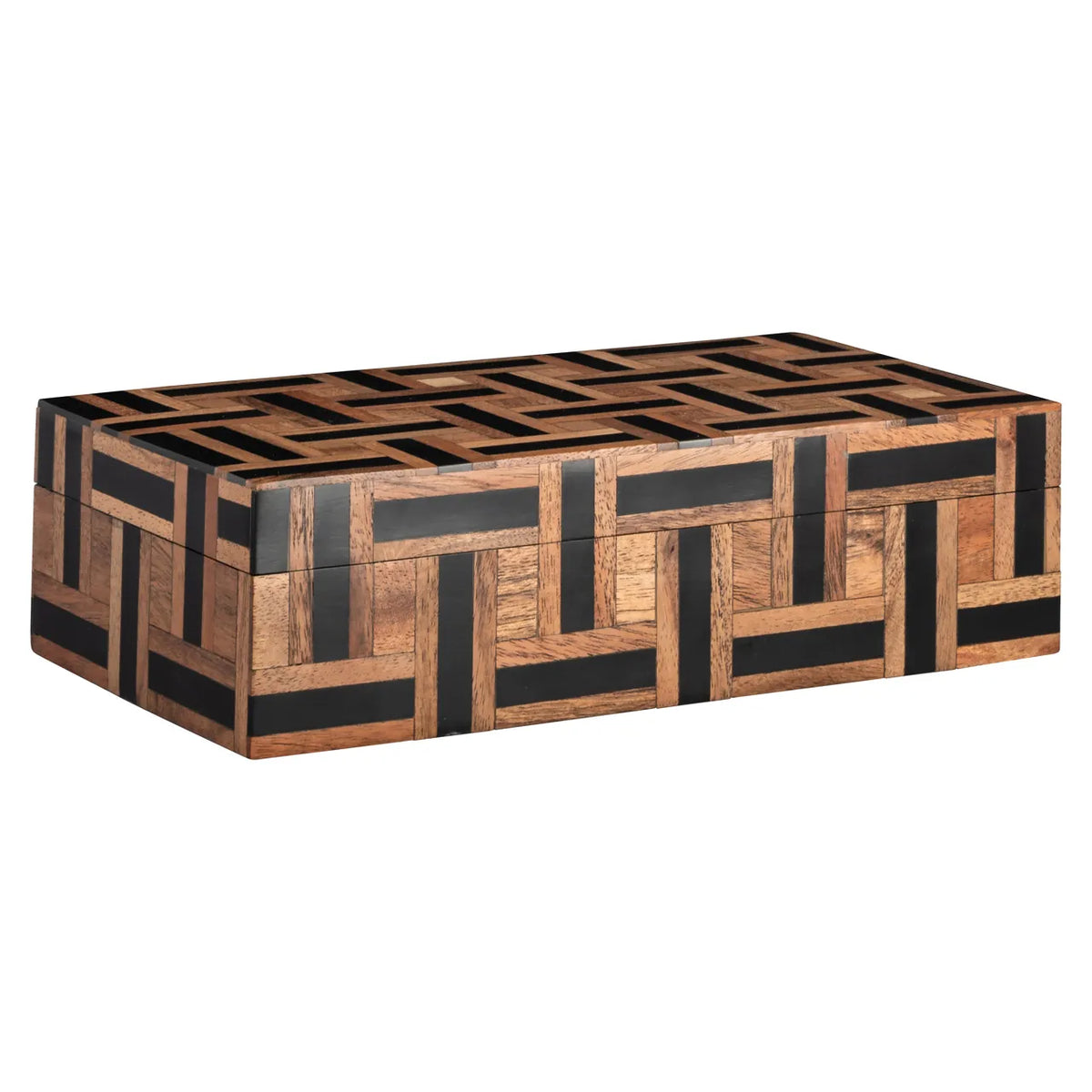 Richmond Interiors Floor Brown Resin Storage Box Small