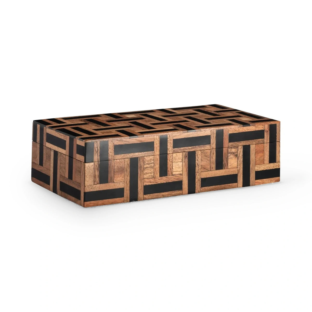 Richmond Interiors Floor Brown Resin Storage Box Small