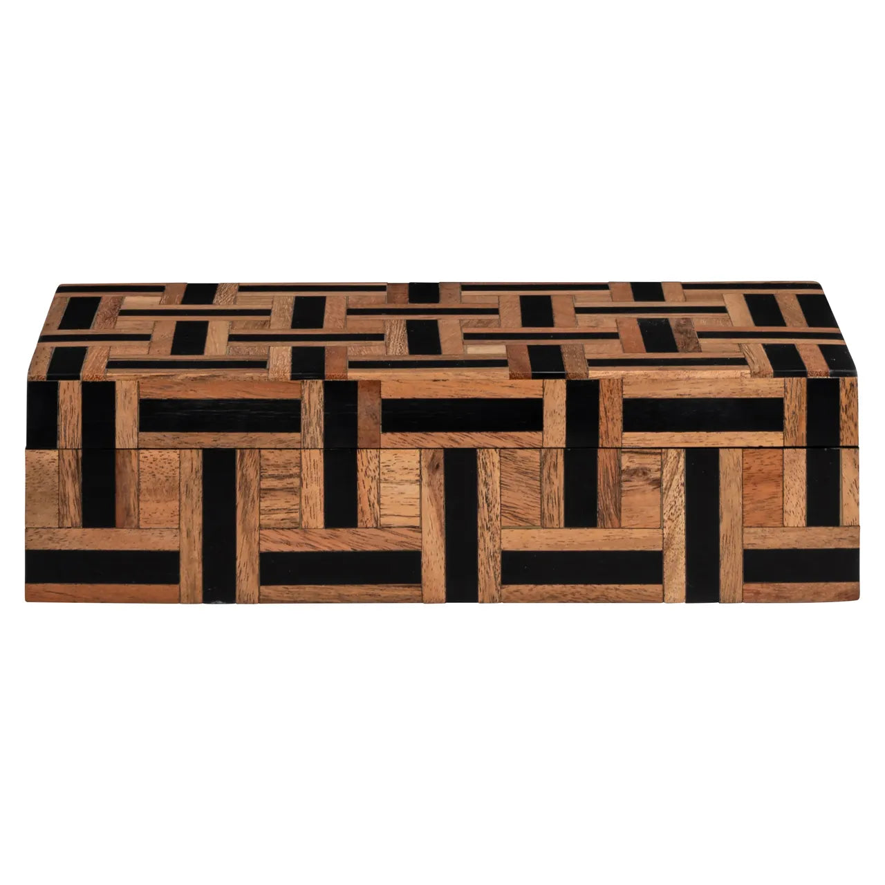 Richmond Interiors Floor Brown Resin Storage Box Small