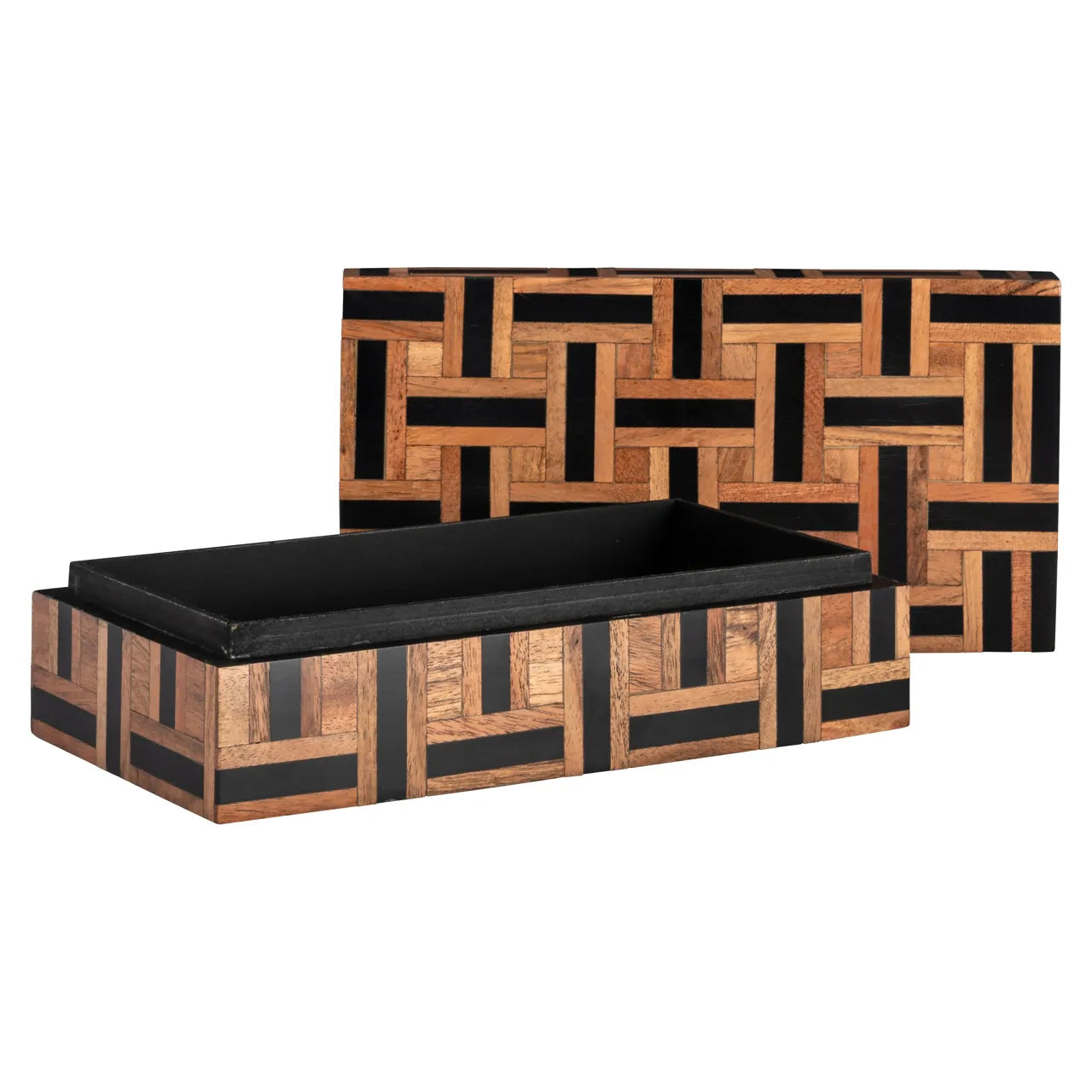 Richmond Interiors Floor Brown Resin Storage Box Small
