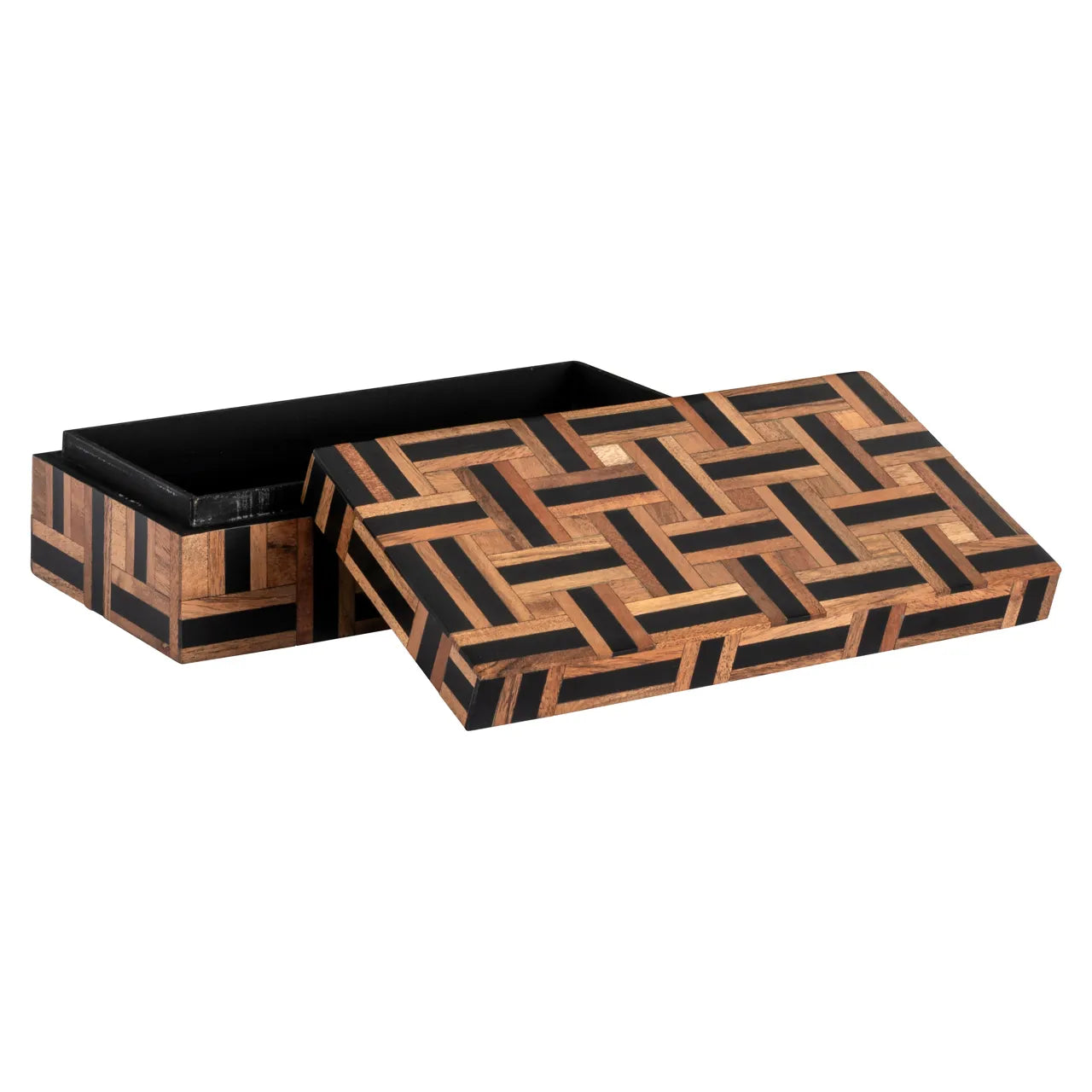 Richmond Interiors Floor Brown Resin Storage Box Small