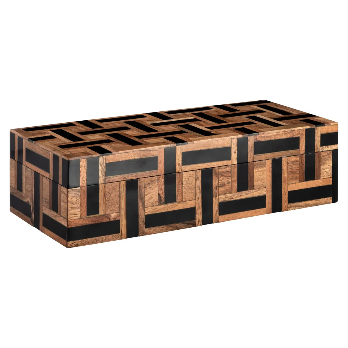 Richmond Interiors Floor Brown Resin Storage Box Large