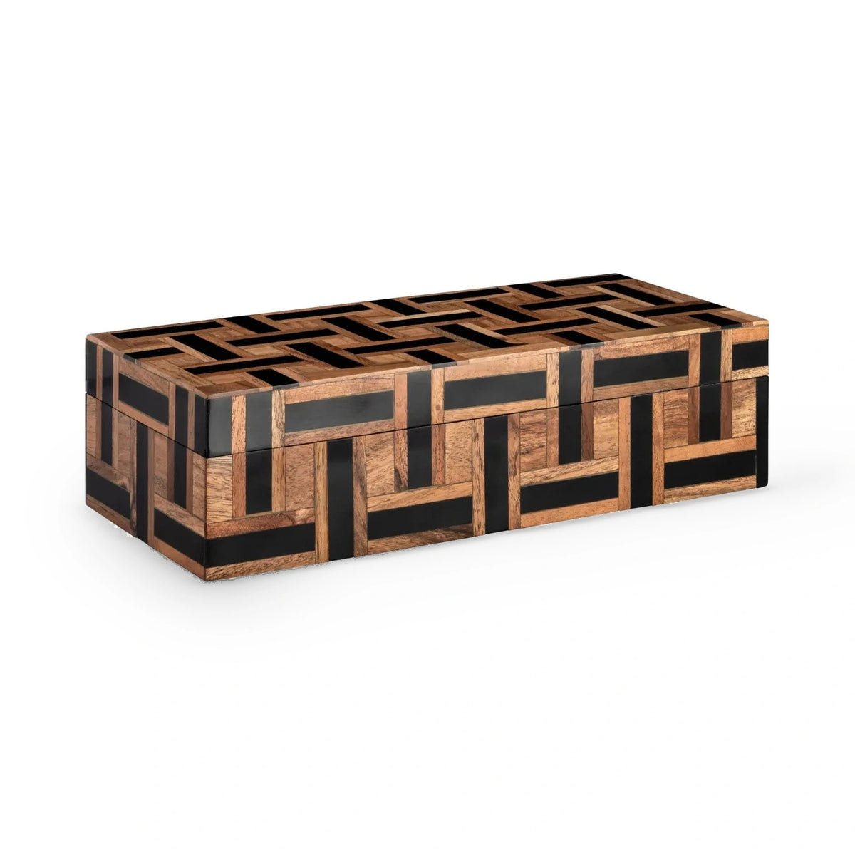 Richmond Interiors Floor Brown Resin Storage Box Large