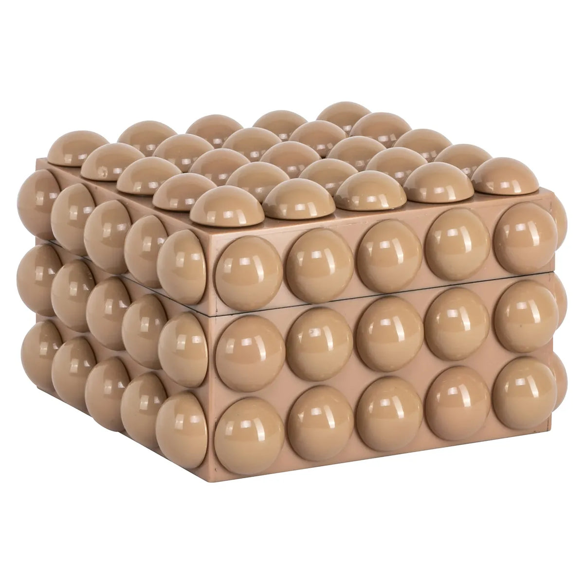 Richmond Interiors Ash Beige Resin Storage Box Small