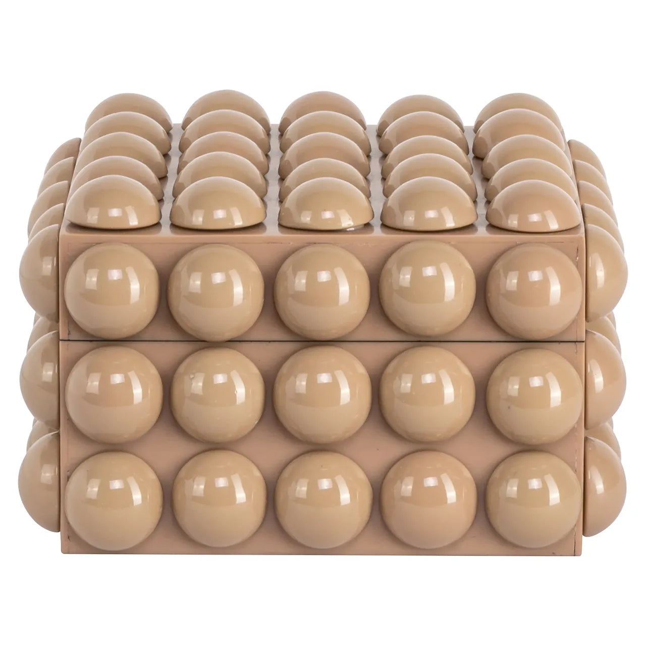 Richmond Interiors Ash Beige Resin Storage Box Small