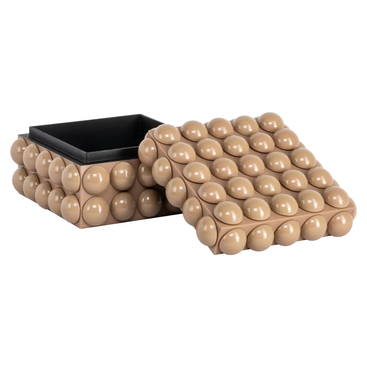Richmond Interiors Ash Beige Resin Storage Box Small